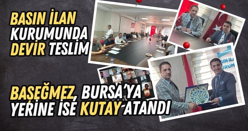 BİK Diyarbakır Bölge Müdürlüğünde Bayrak Değişimi