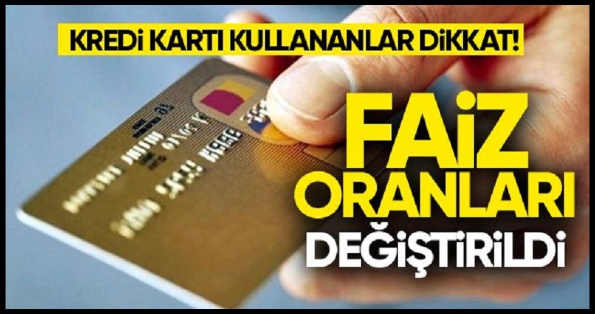 Kredi kartı kullananlar şimdi yandı! Gecikme Faiz oranları yükseldi