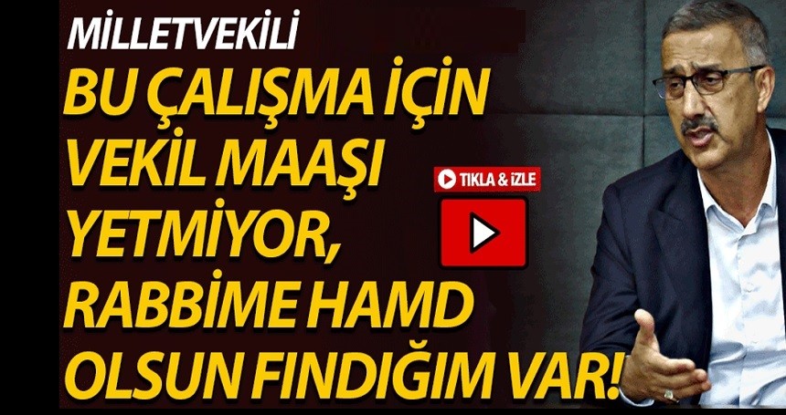 Vatandaş geçim, AK Partili vekil maaş derdinde