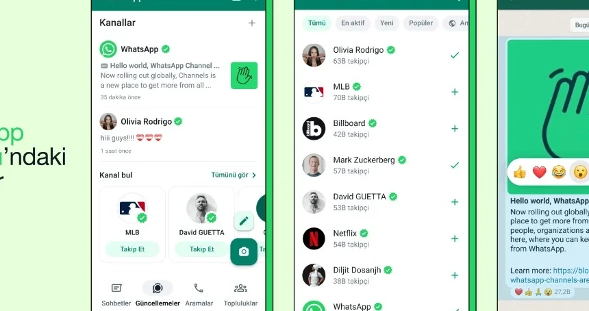 WhatsApp'ın Kanal oluşturma özelliği herkese açıldı! İŞTE adım adım kanal nasıl açılır sorusunun cevabı..