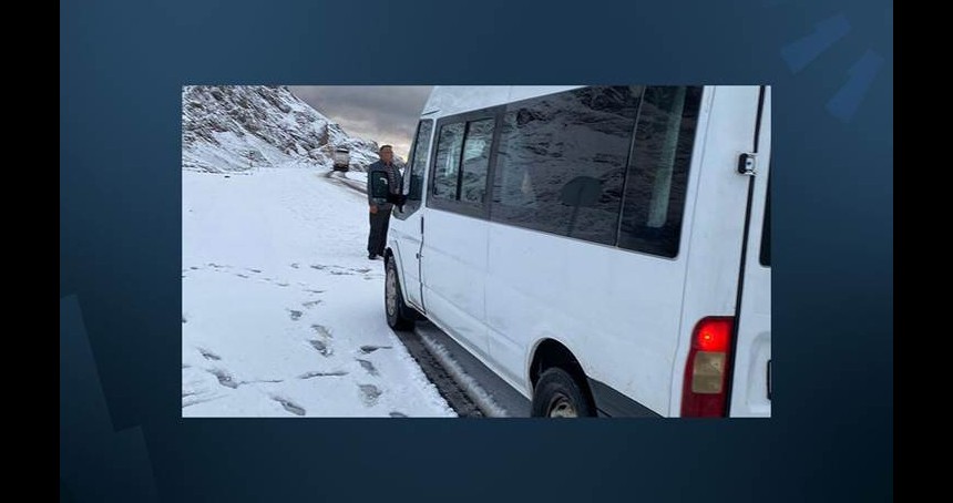 YANLIŞ OKUMADINIZ! Kar kalınlığı 10 santimetreye ulaştı