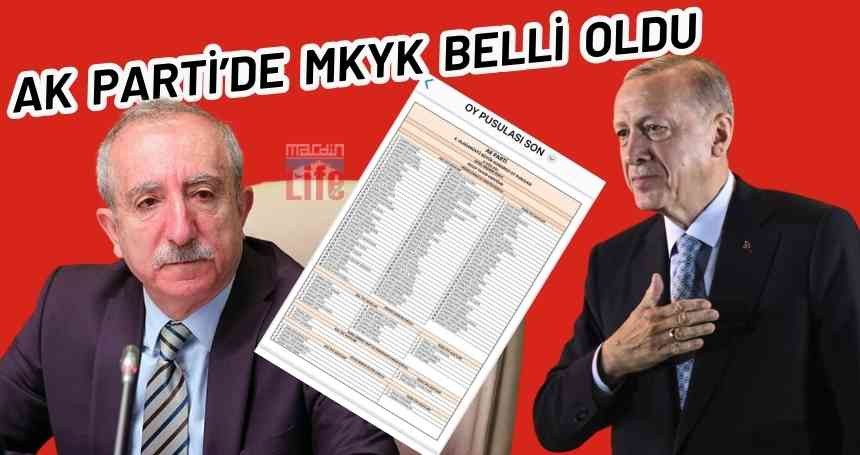 AK Parti'nin MKYK üyeleri belli oldu!