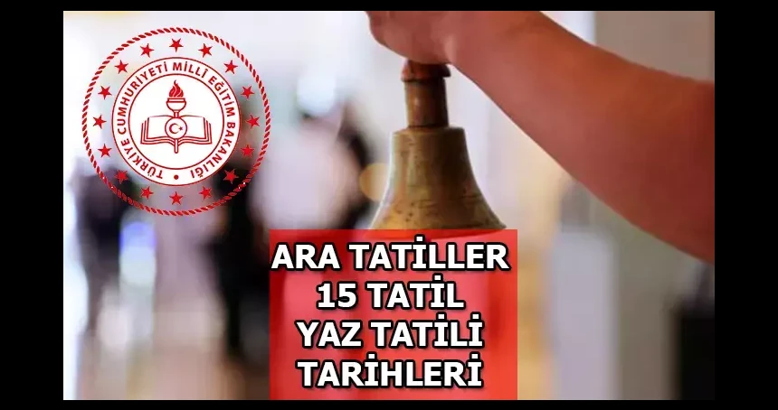 Bütün okullarda derslere 9 gün ara veriliyor! Sürpriz tatil açıklaması geldi..