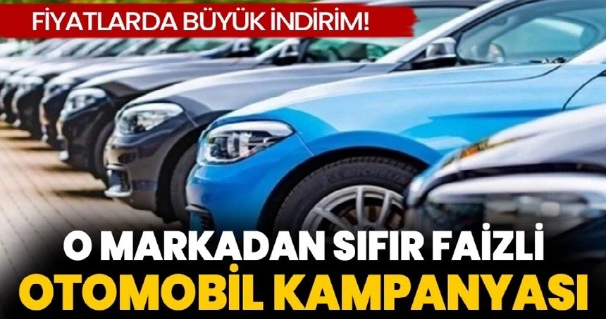 Araç alacaklara GÜZEL Haber! Araba fiyatlarında BÜYÜK indirim!