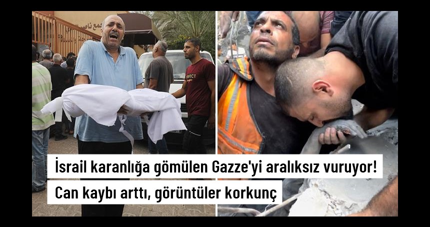 İsrail bütün dünyanın gözü önünde Gazze'de Soykırım yapıyor!