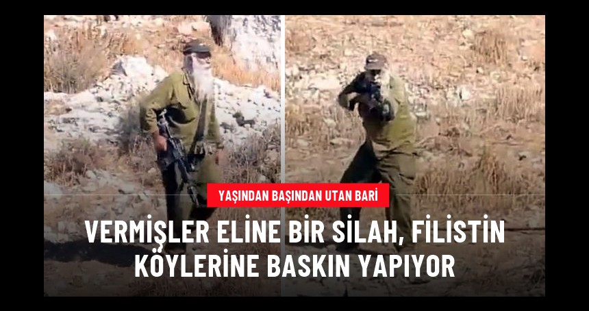 İsrail'de silahlanan sivil Yahudiler, Filistin köylerine saldırmaya başladı