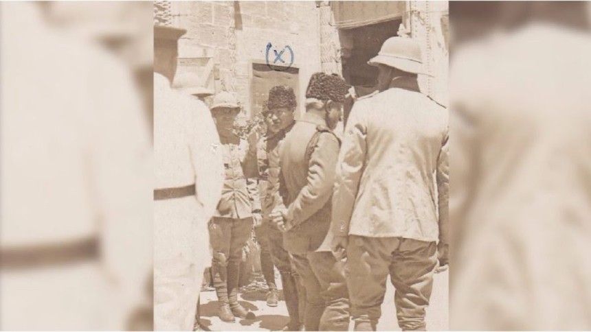 Atatürk'ün Mardin'e gelişinden ilk kez yayımlanan fotoğrafı