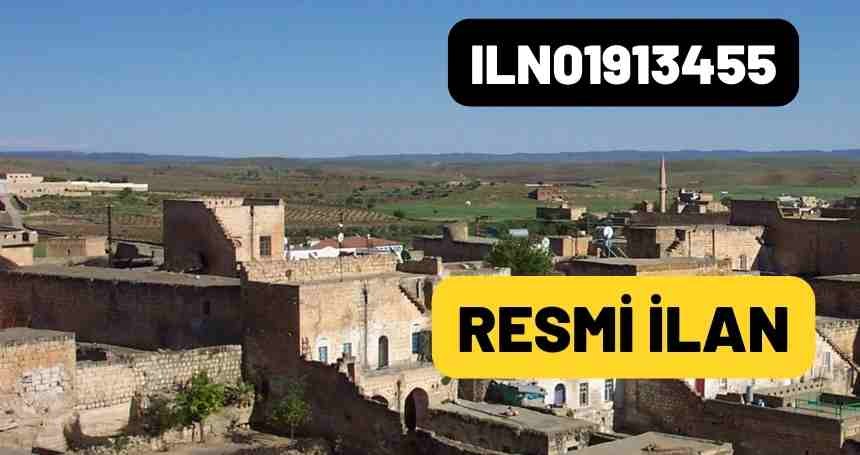 MİDYAT BELEDİYESİ 1 ADET ARSA, 2 ADET TARLANIN SATIŞ İLANI