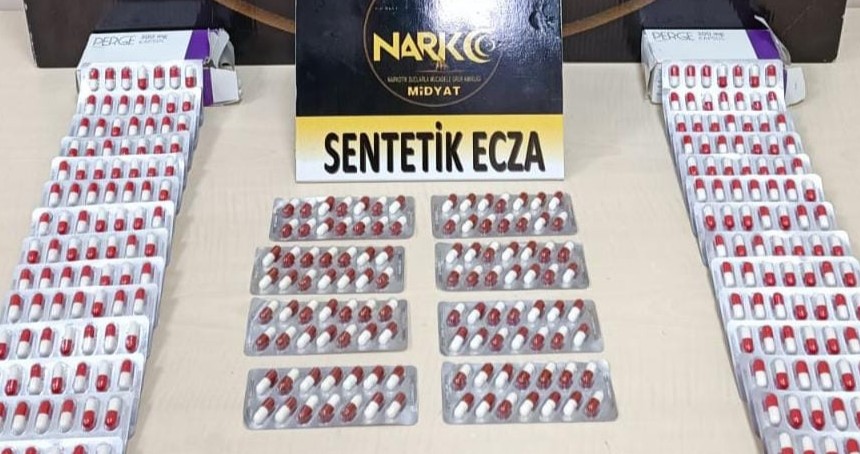 Midyat'ta uyuşturucu operasyonu: 2 tutuklama