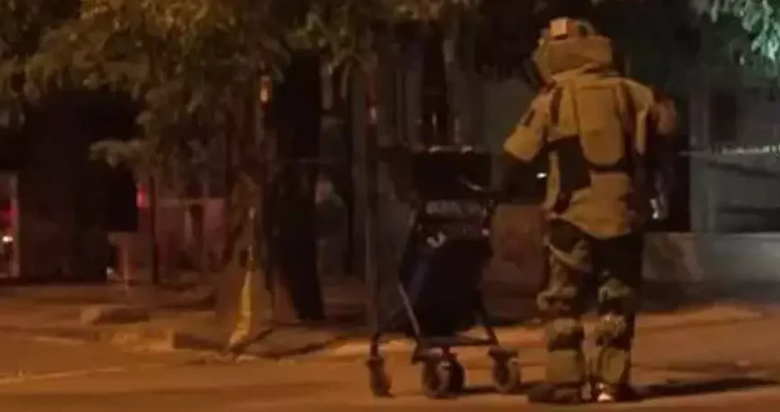 Caddeye Bırakılan Çanta Paniğe Neden Oldu