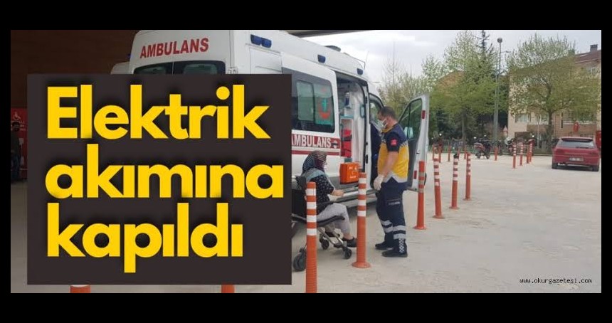 Elektriğe kapılan 6 çocuk annesi feci şekilde can verdi!