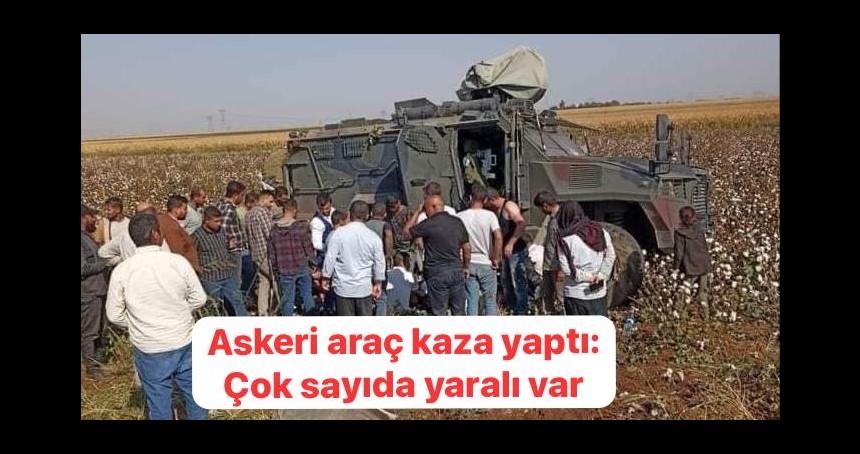 Viranşehir yolunda askeri araç kaza yaptı! Çok sayıda asker yaralandı