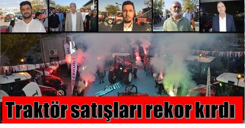 Traktör satışları rekor kırdı