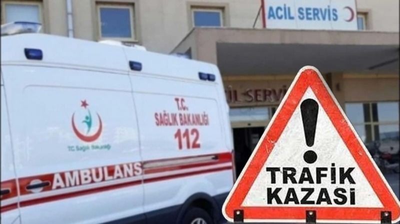 Motosiklet kazasında iki yaralı