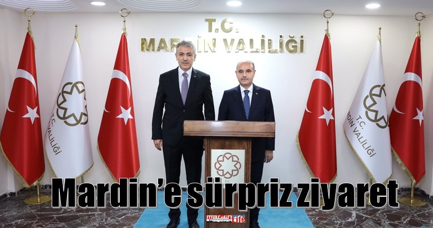 Mardin’e sürpriz ziyaret