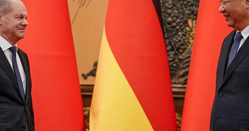 Çin Cumhurbaşkanı Xi, Almanya Başbakanı Scholz ile görüştü