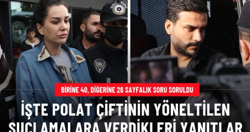 Bakan Tunç'tan gözaltındaki Polat çiftiyle ilgili açıklama: İşledikleri suçlar iddianamede ortaya çıkacak 3 Kasım 2023 14:55 - Güncelleme:15:03