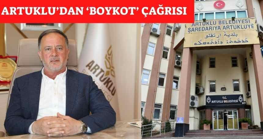 Artuklu Belediyesi’nden İsrail Ürünlerine ‘Boykot’ Kararı!