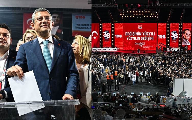 CHP kurultayında oy verme işlemi bitti: Parti Meclisi belli oluyor