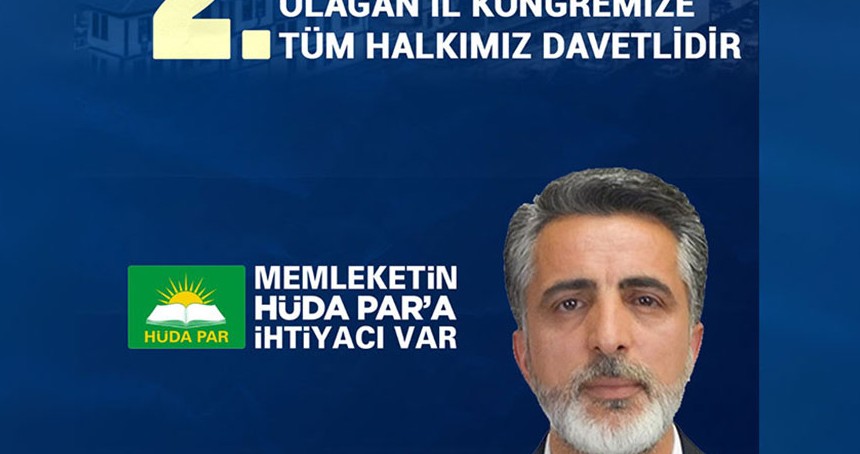 HÜDA PAR Sözcüsü Emiroğlu Eskişehir'e geliyor