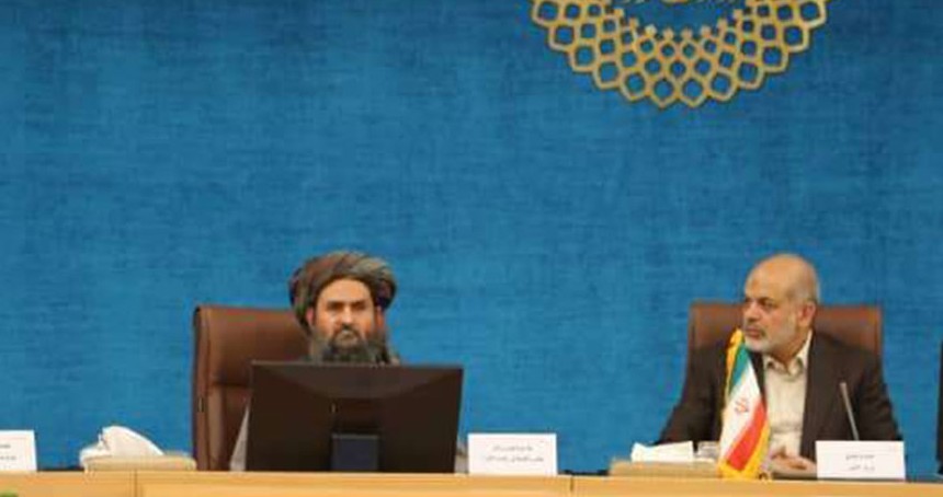 Afganistan Başbakan Yardımcısı Birader, İran İçişleri Bakanı Wahidi ile bir araya geldi