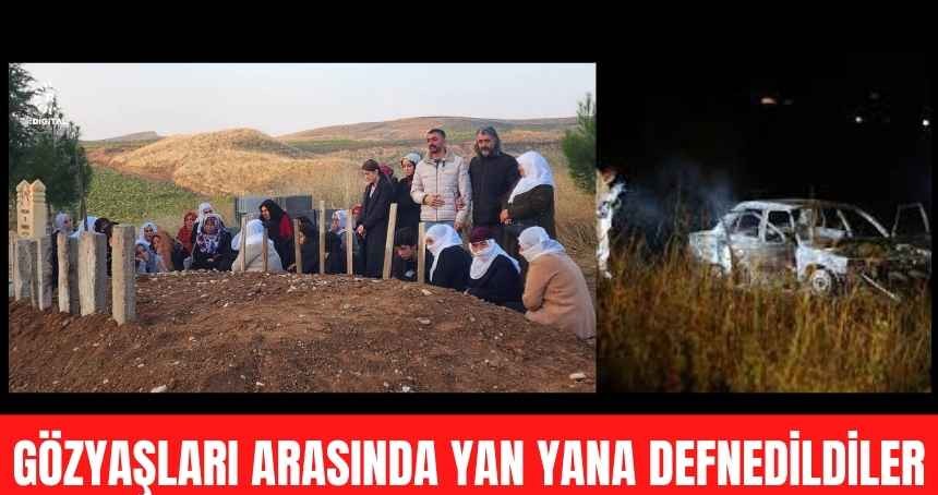 Yan yana defnedildiler