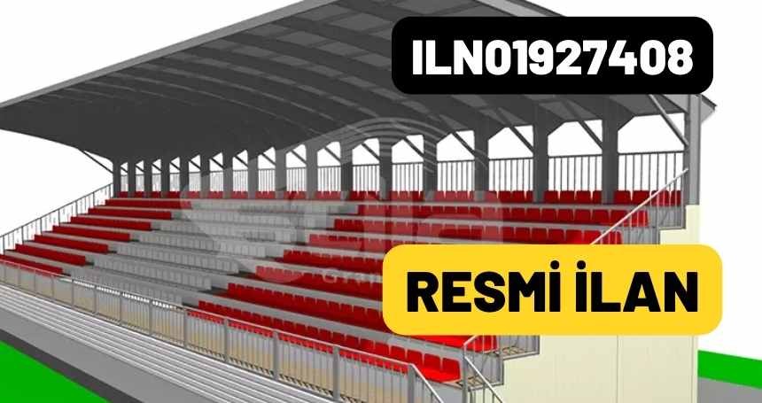 FUTBOL SAHASINA PORTATİF TRİBÜN YAPIM İŞİ