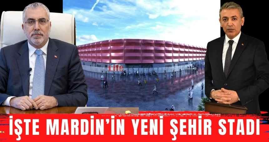 Mardin şehir stadyumu için imzalar atıldı