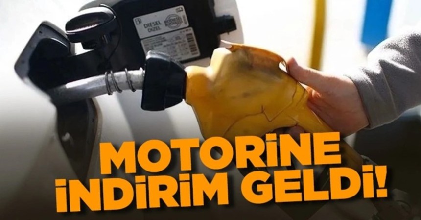 Motorine İndirim Geliyor