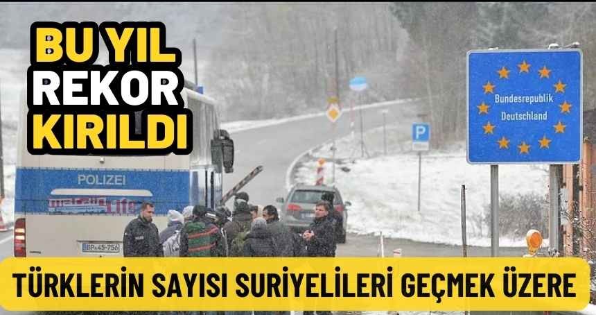 Almanya'ya iltica sayısında Türk'lerin Sayısı Suriyelileri geçmek üzere
