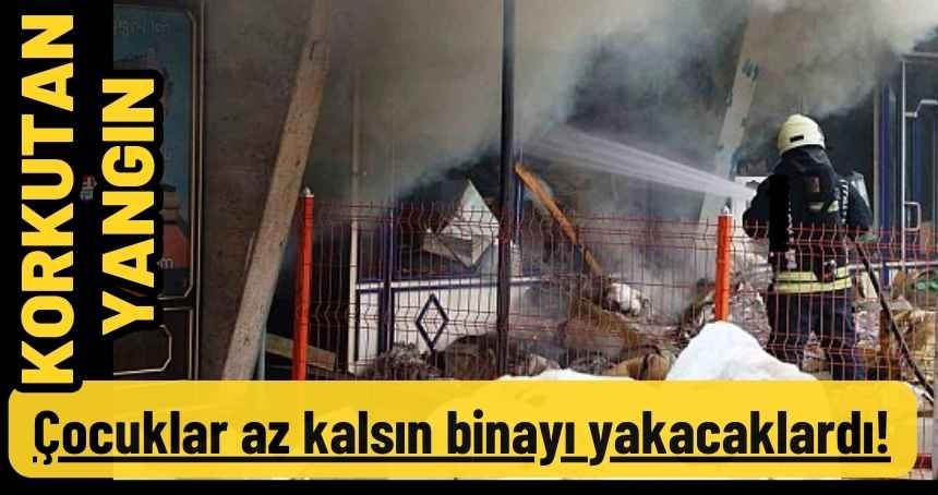 Artuklu'da Korkutan Yangın!