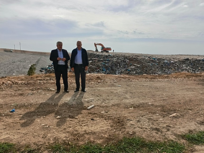CHP’den Çöpten etkilenen köylülere destek ziyareti