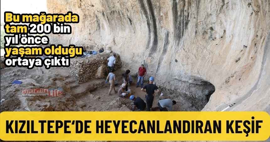 Mardin'de heyecanlandıran keşif! Bu mağara 200 bin yıllık geçmişin izini taşıyor
