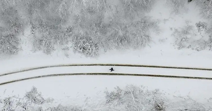 Kastamonu'da kar yağışı etkili oldu