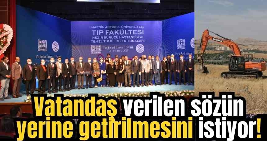 TIP Fakültesi yapma sözünü veren işadamından sözünü yerine getirmesini istiyorlar
