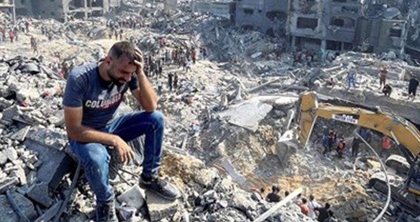 Gazze'deki şehit sayısı 13 bin 300'e ulaştı