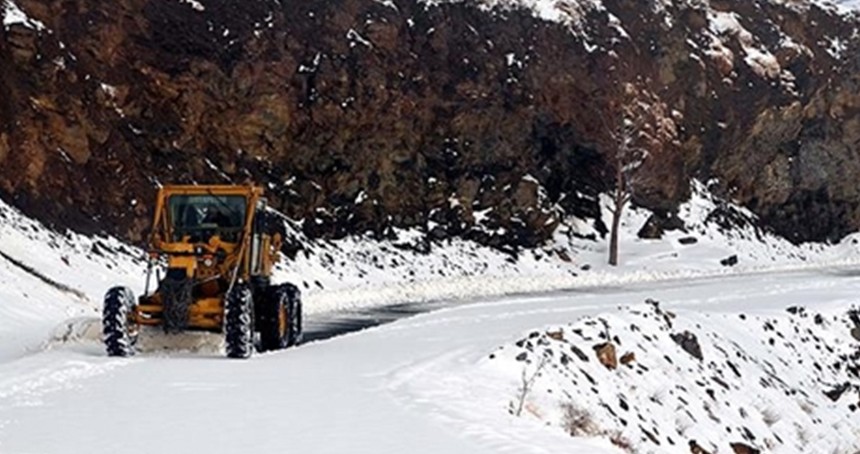 Kars'ta 7 köy yoluna ulaşım sağlanamıyor
