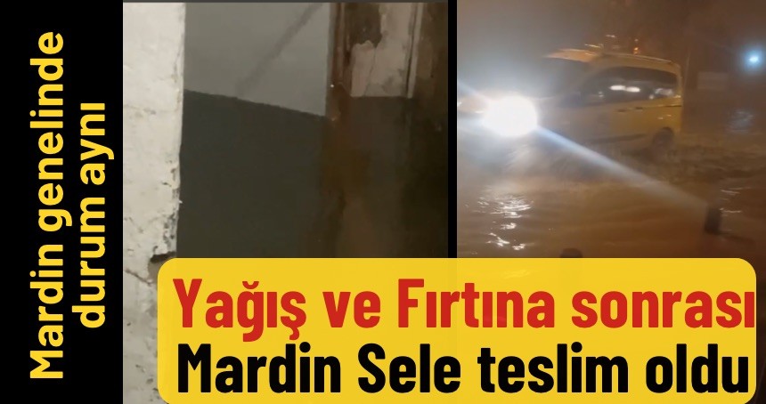 Mardin de sele teslim Oldu
