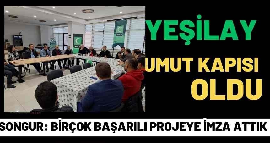 Songur: Yeşilay, Binlerce bağımlıya umut kapısı oldu!
