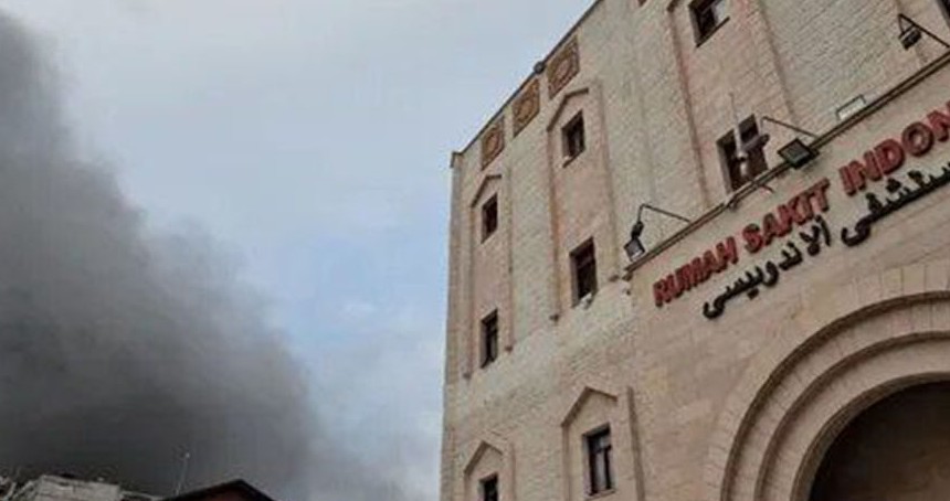 Endonezya Hastanesi'ndeki yaralılar başka hastanelere naklediliyor