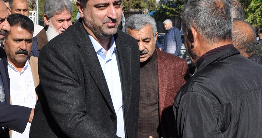Milletvekili Ramanlı selde 4 kişinin vefat ettiği acılı ailenin taziyesine katıldı