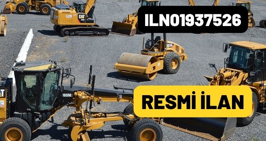İŞ MAKİNASI KİRALANMASI HİZMET ALIM İŞİ