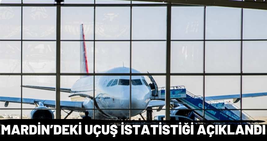 Mardin Havalimanın'daki yıl içindeki istatistik açıklandı