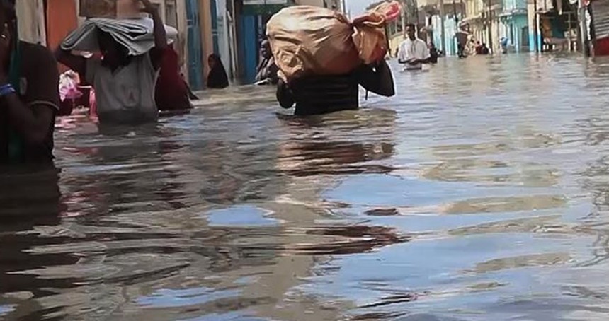 Somali'de şiddetli yağış sellere yol açtı: 96 can kaybı