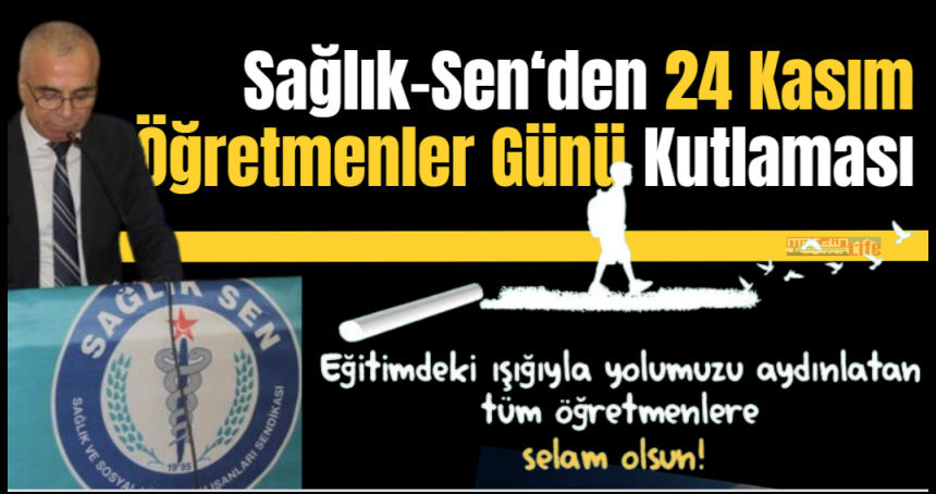 Başkan Saruhan'dan Öğretmenler Günü Mesajı