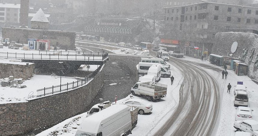 Meteoroloji'den Bitlis için kar yağışı uyarısı