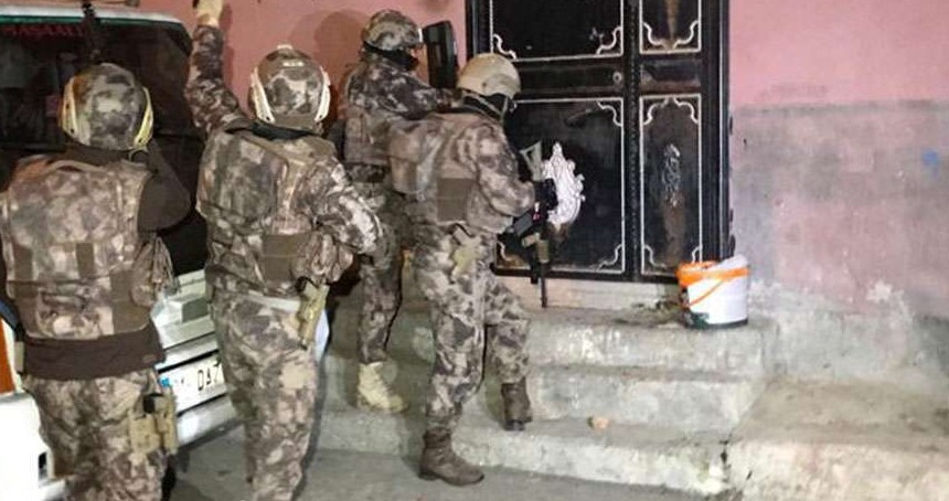 Mersin'de PKK ve FETÖ operasyonu