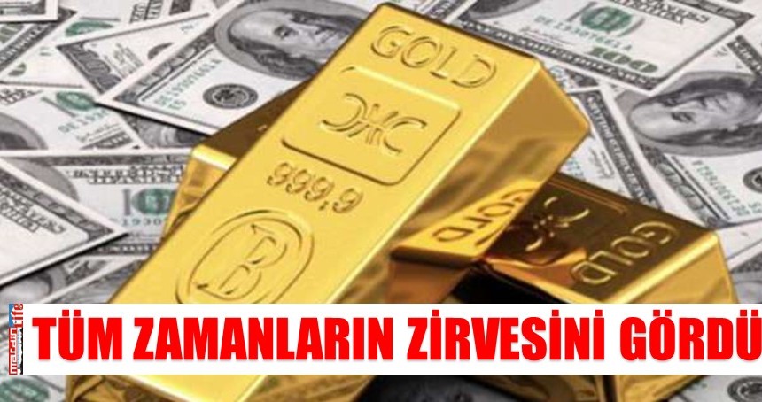 Tüm zamanların zirvesini gördü