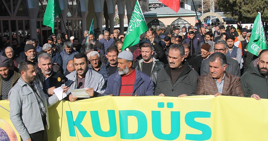 HÜDA PAR Van İl Başkanlığı: Filistin'i siyonizmin insafına terk etmeyin