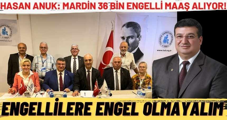 Başkan Anuk: Engellilerin yaşamını kolaylaştıralım!